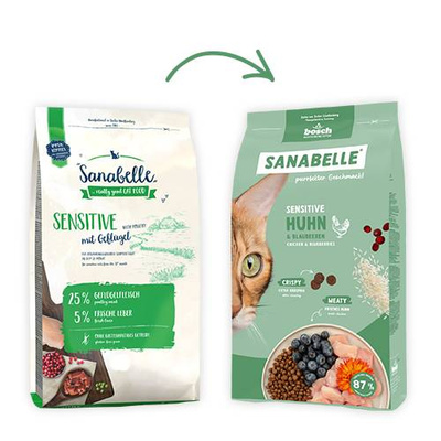 BOSCH Sanabelle Sensitive Gevogelte 8kg
