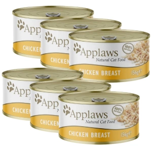 APPLAWS Chicken Breast In Broth Tin 6x156g