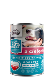 Frendi Stukjes in Zachte Saus met Kalfsvlees 400g