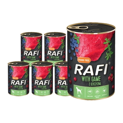 Dolina Noteci Rafi met hertenvlees 6x400 g