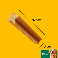 Pedigree DentaStix Dental Treats voor honden vanaf 4 maanden en meer dan 25kg 270g