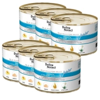 Dolina Noteci Premium voor kleine honden Junior Rijk aan Lamsmaagjes 6x185g