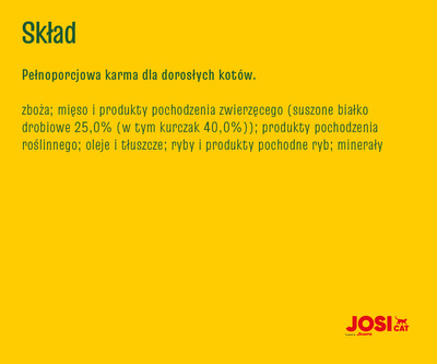 JOSERA JosiCat Krokante Kip 10kg