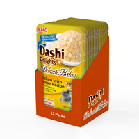 INABA Dashi Delights Fijne Vlokken Kip met Kaas Recept 40g