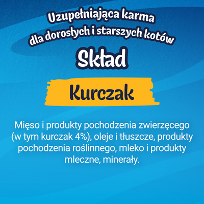 Felix Deli Moments Romige kattensnacks met kip 4x10g