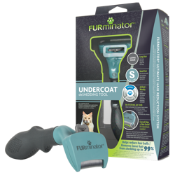 FURMINATOR Tool voor het uitkammen van losse ondervacht bij langharige kleine katten