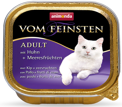 ANIMONDA Vom Feinsten Adult Kattensmaak: met kip en zeevruchten 100g