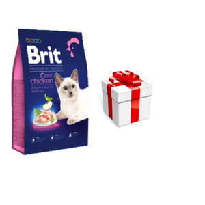 BRIT Premium By Nature Adult Kat Kip 8kg + GRATIS een verrassing voor je kat!