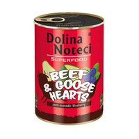 Dolina Noteci Supervoeding Rundvlees met Ganzenhartjes 12x400g