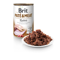 Brit Pate & Vlees met Konijn 12x400g