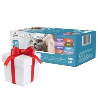 Frendi zakjes voor katten vissmaak in saus 48x100g + VERRASSING VOOR DE KAT