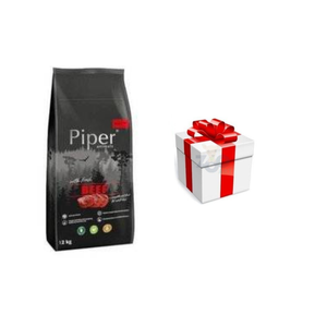 Dolina Noteci Piper Dieren Adult met Rundvlees 12kg + GRATIS een verrassing voor je hond!