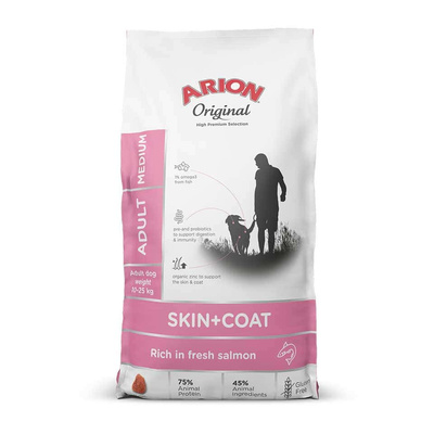 ARION Original Skin & Coat Adult Zalm en Rijst Middelgroot Ras 2kg