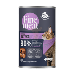 PetRepublic Fine Meat kalkoenschotel 400g voor katten