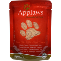 Applaws Kat Tonijn & Garnalen Sachet 70g 