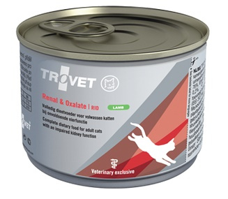 TROVET RID Renal & Oxalate Lamb voor Kat 100g
