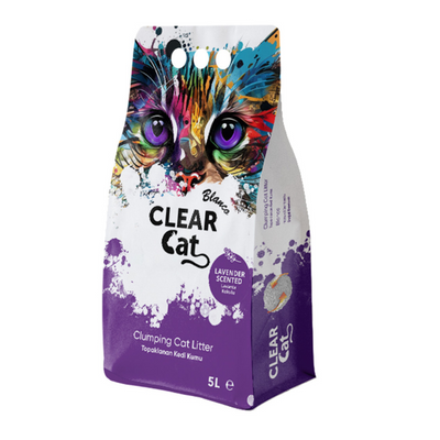 Clear Cat Blanco Lavendel bentonietvulling 5l