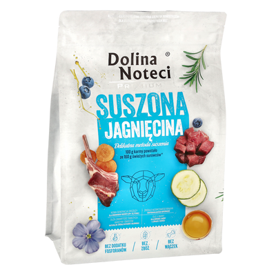 DOLINA NOTECI Premium Lam - gedroogd hondenvoer 3kg