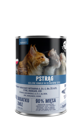 PetRepublic Forel in Fijne Saus 400g