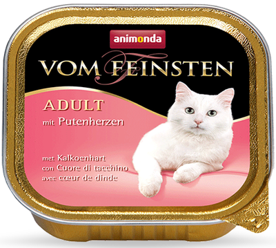 ANIMONDA Vom Feinsten Adult Kattensmaak: met kalkoenhart 100g