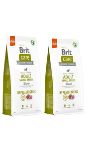 BRIT CARE Hond Hypoallergeen Volwassen Lam van Kleine Rassen 2x7kg
