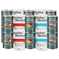 Dolina Noteci 8x500g + WILD FARM Superfood 12x400g Mix