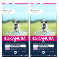 Eukanuba Puppy&Junior Large Breeds Grain Free Salmon 2x12kg