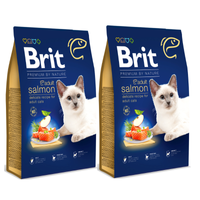 Brit Premium By Nature Adult Kat Zalm 2x8kg