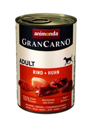 Animonda GranCarno Adult Hond Rundvlees + Kip 800g