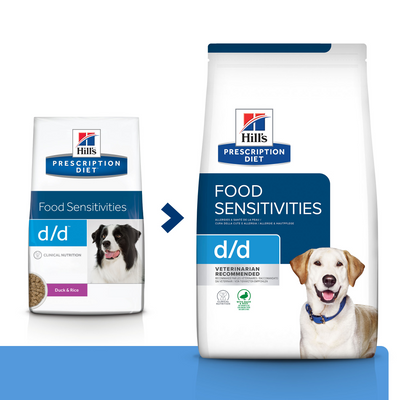 Hill's PD Prescription Diet Canine d/d Eend & Rijst 12kg