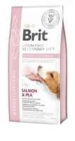 Brit Grain Free Veterinary Diet Hypoallergenic Zalm met Erwten 12kg