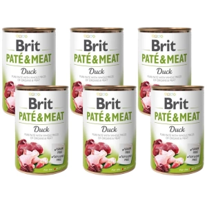 Brit Pate & Vlees met Eend 6x800g