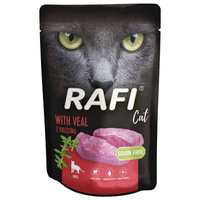 Dolina Noteci Rafi Kat Adult met Kalfsvlees 10x100g