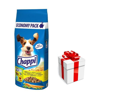Chappi Droogvoer voor honden met gevogelte en groenten 13,5 kg + GRATIS een verrassing voor je hond!