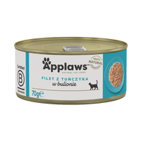 APPLAWS Tuna Fillet In Broth 12x70g 
