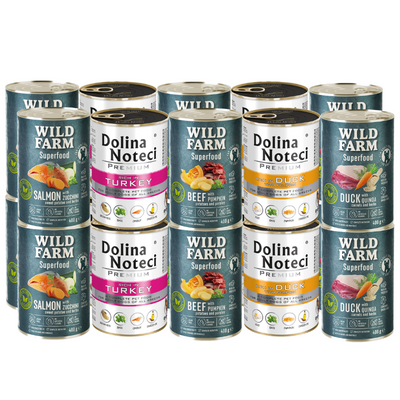 Dolina Noteci + WILD FARM Superfood Mix 20x400g