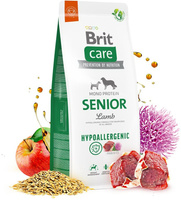 BRIT CARE Hypoallergeen Senior Lam 2x12kg 