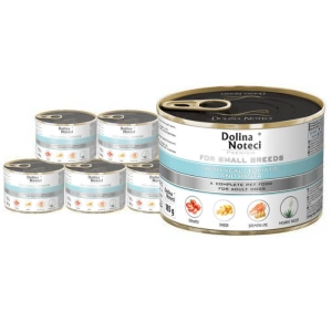 Dolina Noteci Premium voor kleine honden met Kalfsvlees, Tomaten en Pasta 12x185g