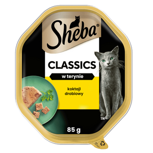 Sheba Classics Gevogelte Cocktail 85g