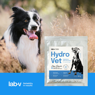 Hydro-Vet Dog - dieetvoermengsel ter bevordering van het herstel na een operatie voor honden 22 g