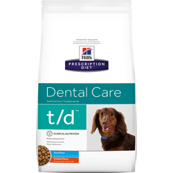 Hill's PD Prescription Diet Canine t/d Mini Dental Care kurczak 3kg