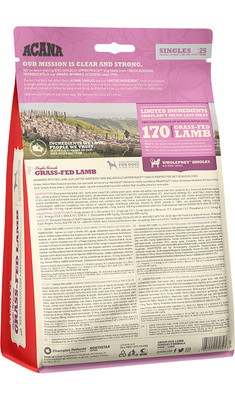 Acana Singles Grasgevoerd Lam 2kg