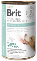 Brit Green Free Veterinary Diet Honden Struviet Kalkoen met Erwten 12x400g