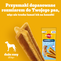 Pedigree Dentastix Light Dental Chews Grote Rassen Hondensnoepjes 7 stuks. - 152g