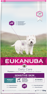 Eukanuba Daily Care Adult Sensitive Skin 12kg