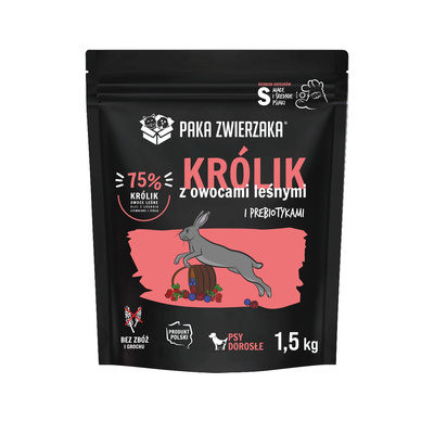 Paka Zwierzaka - Zevende hemel - Konijn met bosvruchten 1.5kg