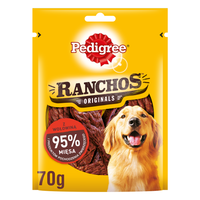 Pedigree Ranchos Originals Adult Hondensnack met Rundvlees 70g