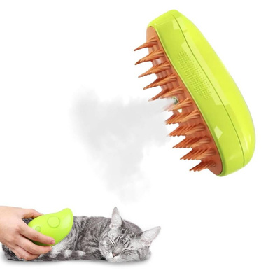 Pet Brush Stoomborstel voor de verzorging van huisdieren 