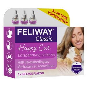 CEVA Feliway 30 dagen navulling verstuiver - 3x48ml ECONOMY PACK