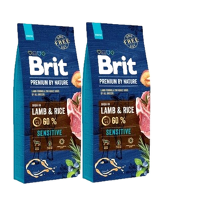 Brit Premium By Nature Sensitive Lam 2x8kg
